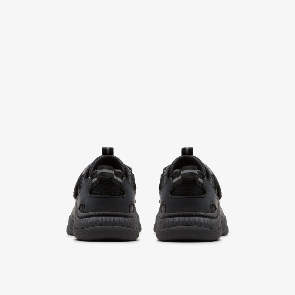 Feather Shine Kid Black | Clarks Onsale