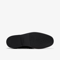 Jonwin Craft Youth Black Leather | Clarks Onsale