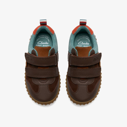 Cove Den Toddler Chestnut | Clarks