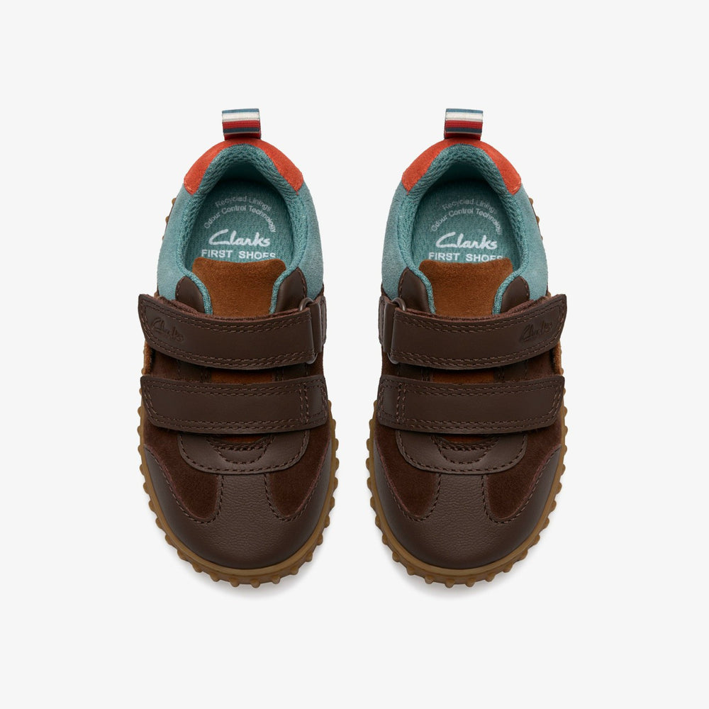 Cove Den Toddler Chestnut | Clarks