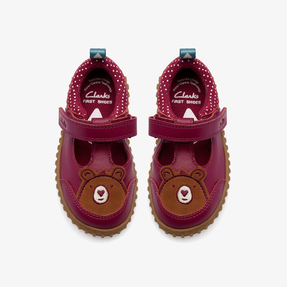 Cove Glow Toddler Berry | Clarks US