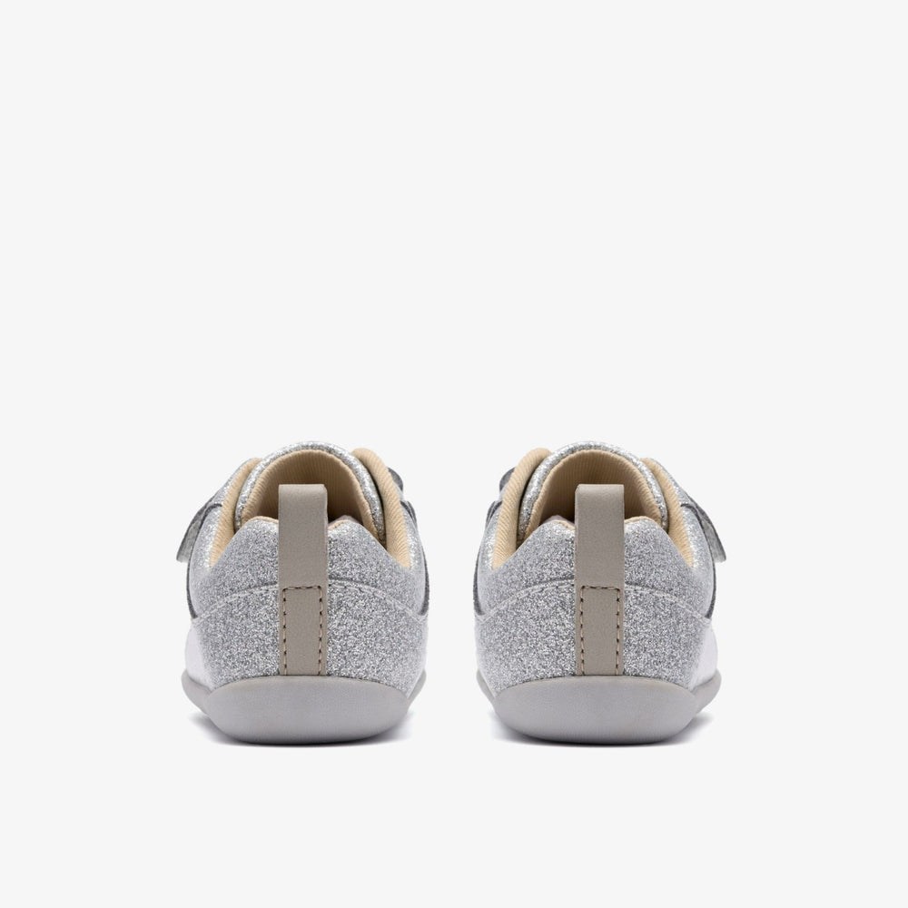 Roamer Craft Toddler Silver Patent | Clarks Onsale
