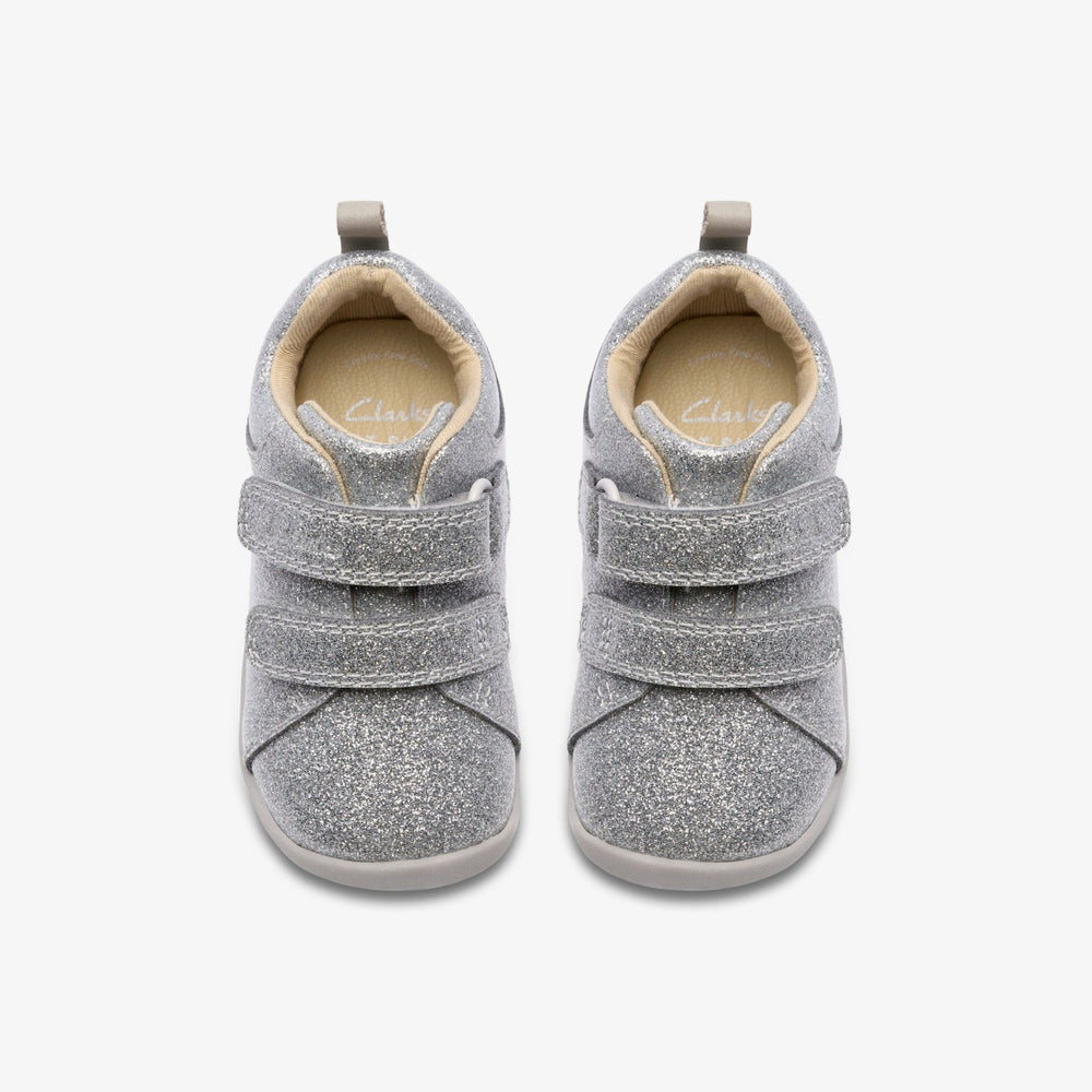 Roamer Craft Toddler Silver Patent | Clarks Onsale