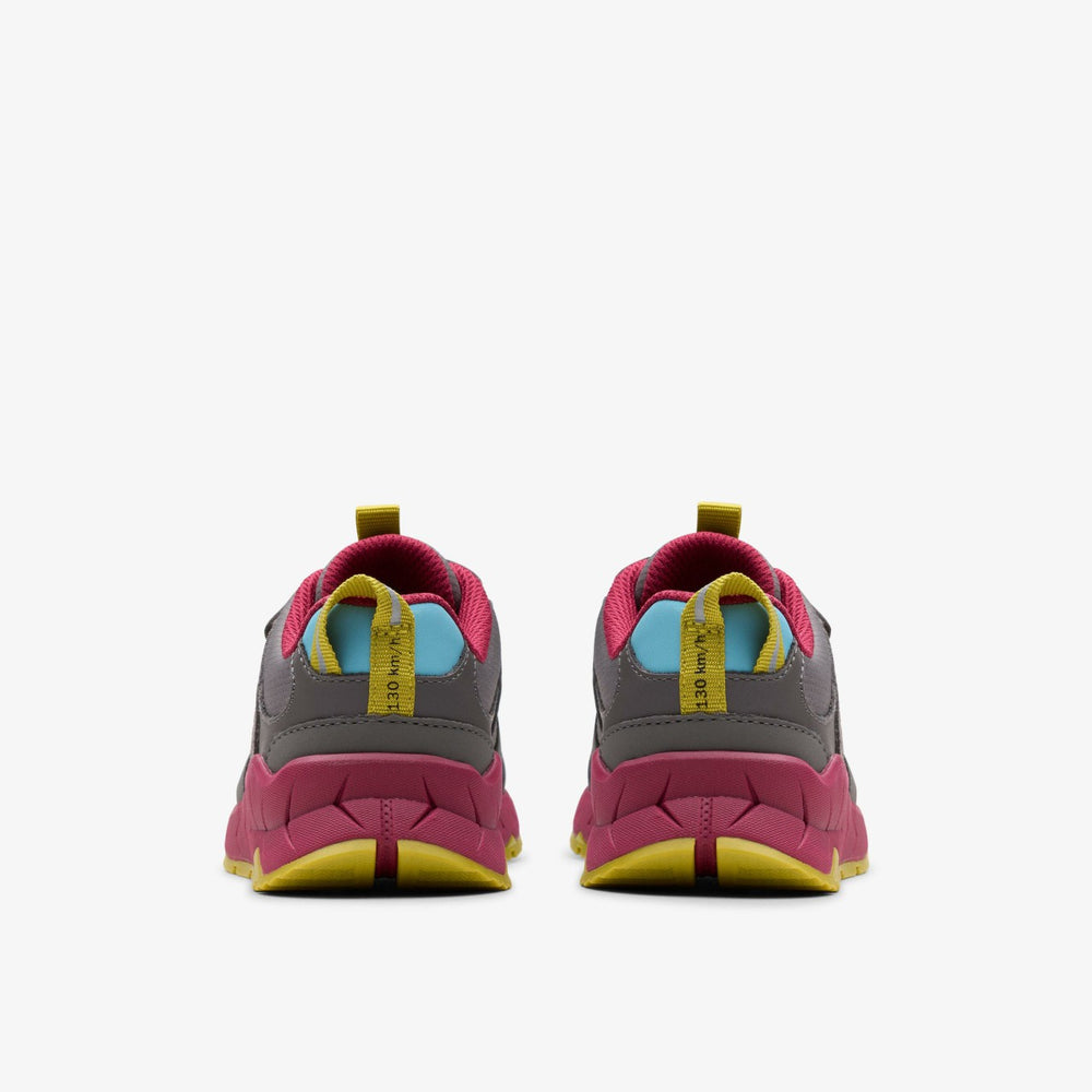 Selva Hero Kid Dark Grey Combination | Clarks
