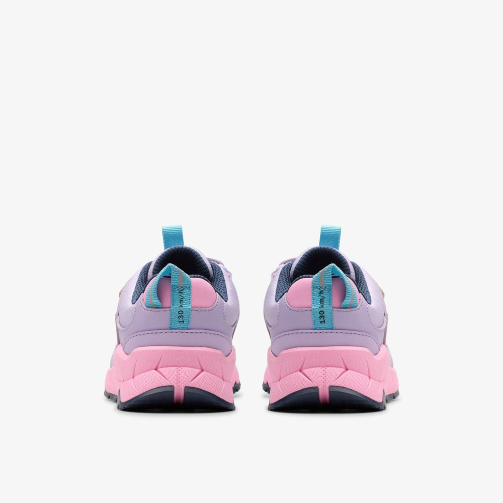 Selva Hero Kid Lilac Combination | Clarks Discount