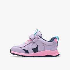 Selva Hero Toddler Lilac Combination | Clarks