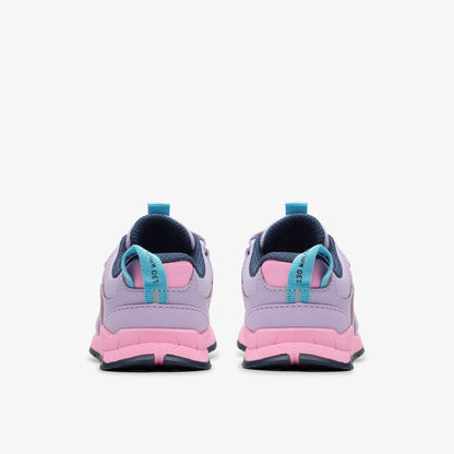 Selva Hero Toddler Lilac Combination | Clarks