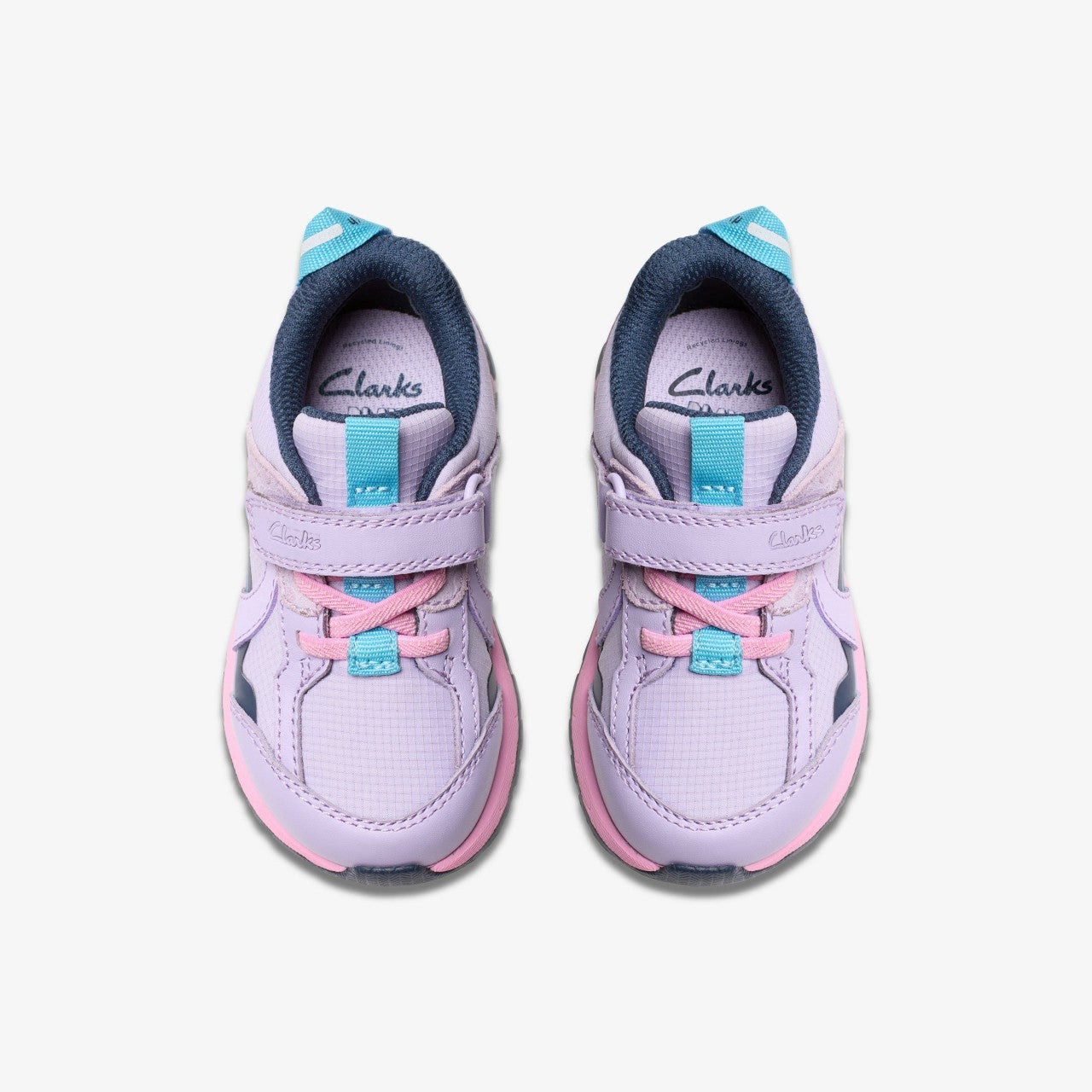 Selva Hero Toddler Lilac Combination | Clarks