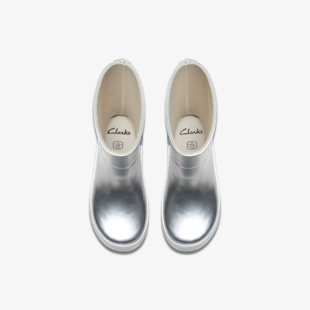 Tarri Run Toddler Silver | Clarks