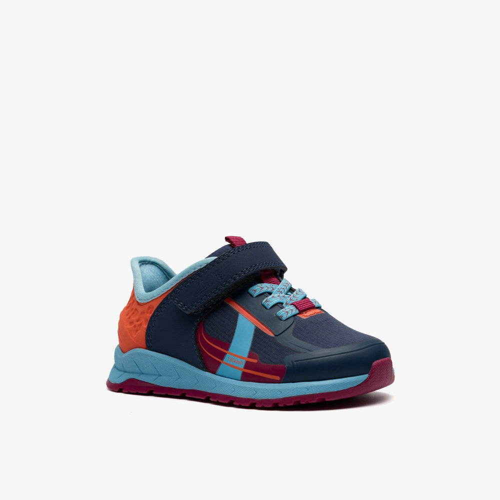 Selva Lane Toddler Navy Combination | Clarks Discount