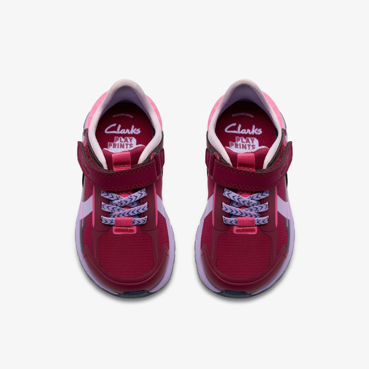 Selva Lane Toddler Berry Combination | Clarks Onsale