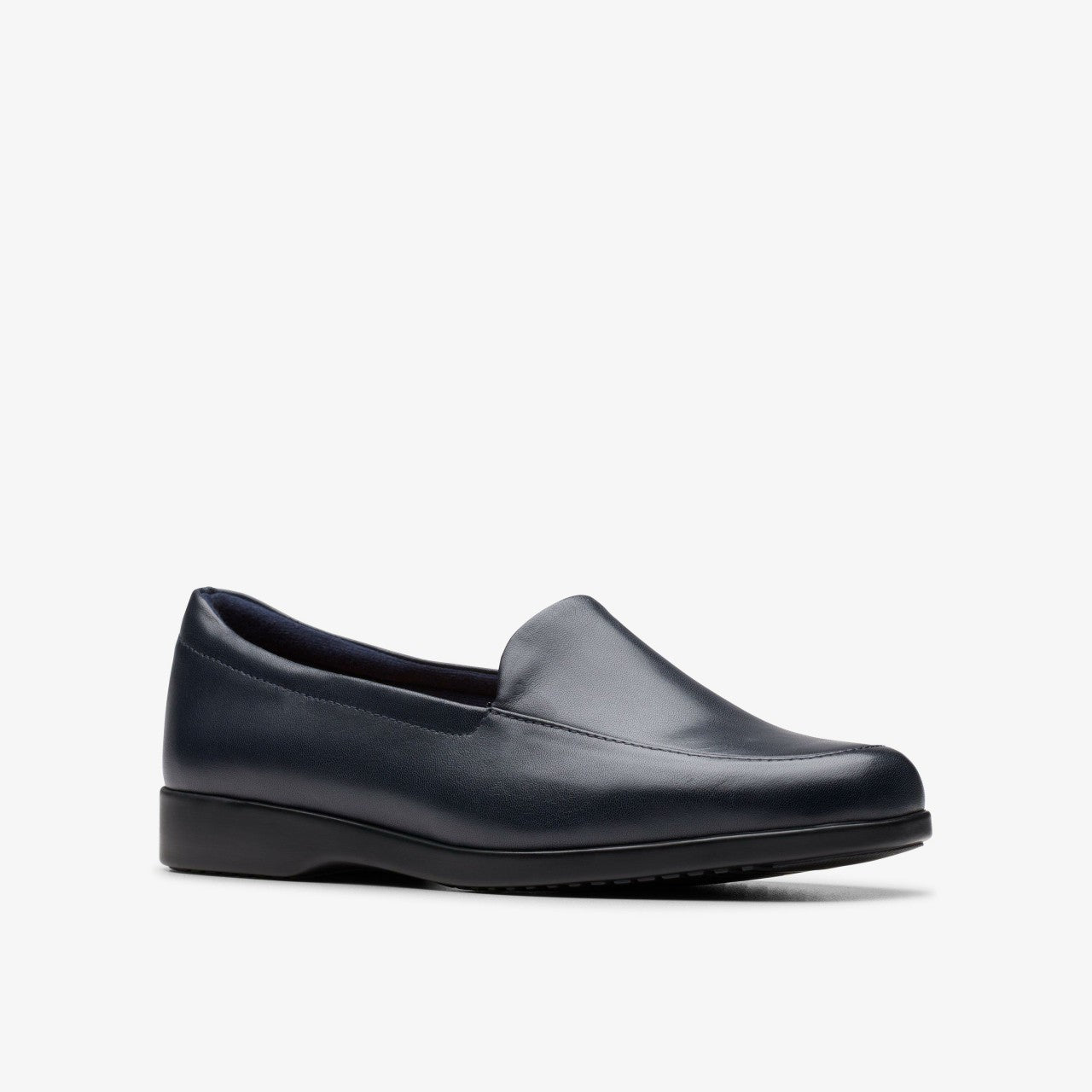 Georgia Loafer Navy Leather | Clarks Sale