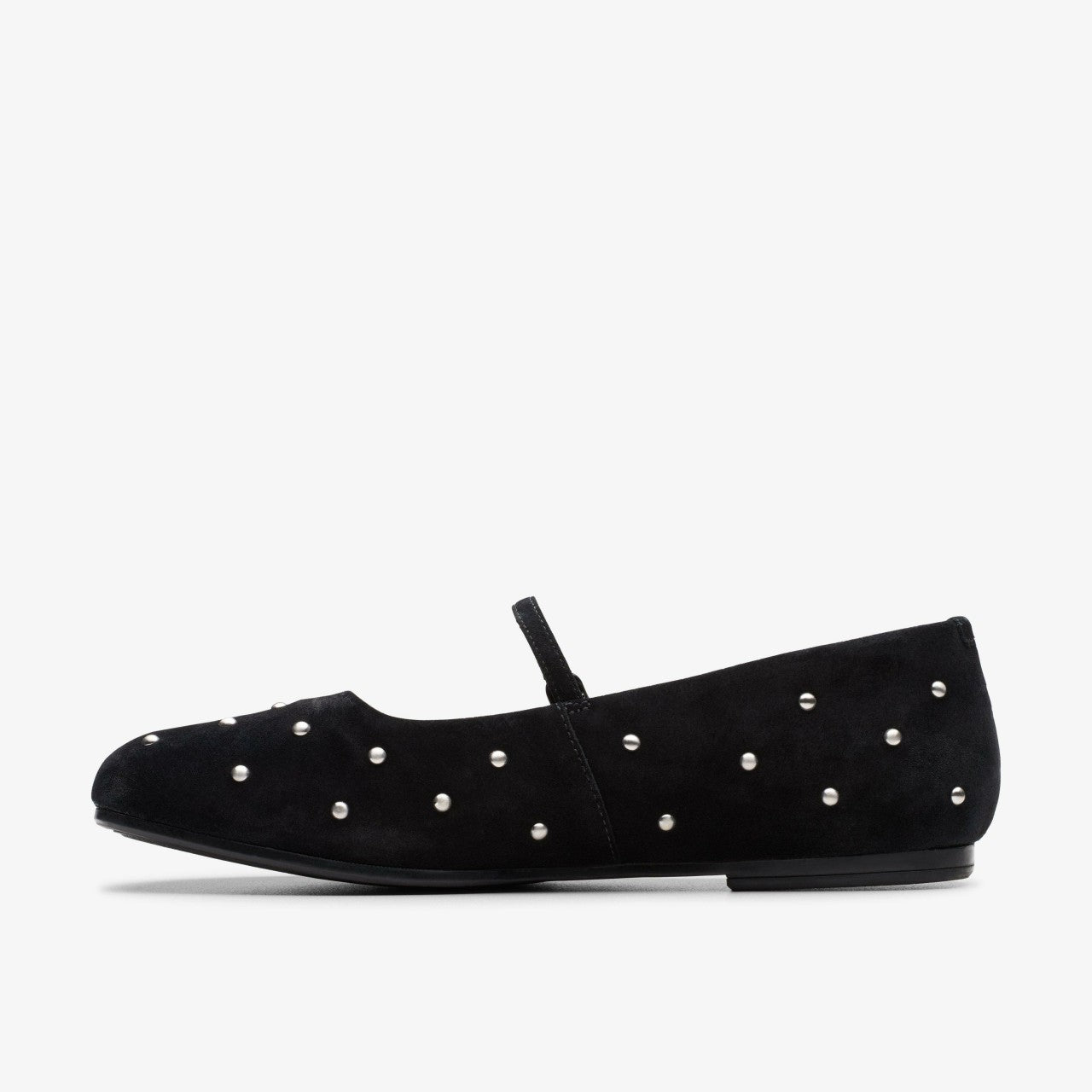 Livia Stud Black Suede | Clarks Sale