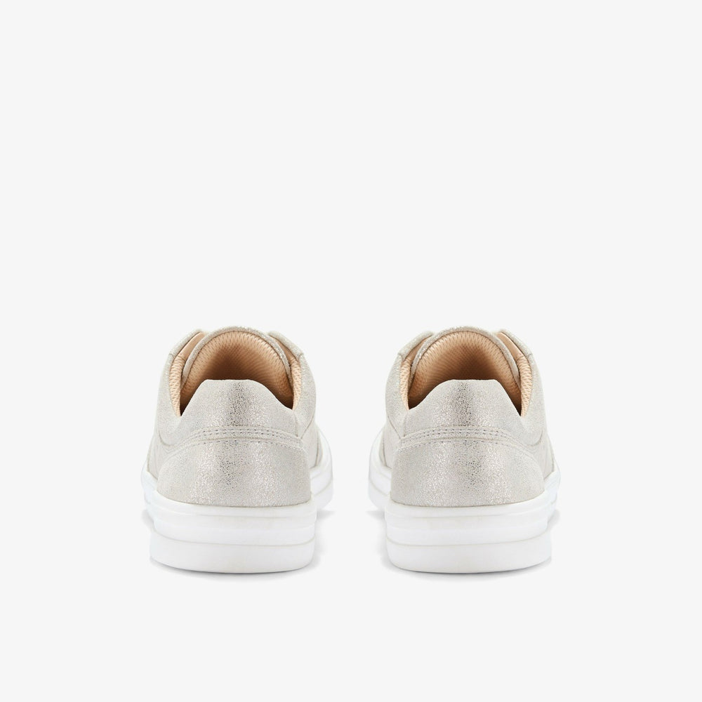 Makea Court Metallic Leather | Clarks Discount