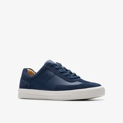 Makea Court Navy Leather | Clarks Onsale