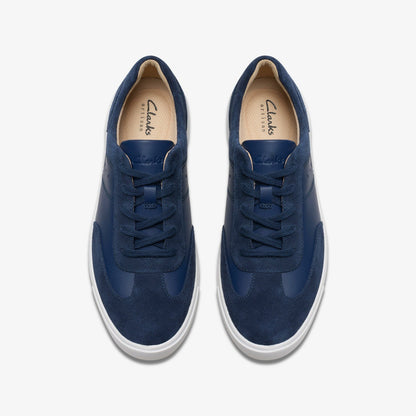 Makea Court Navy Leather | Clarks Onsale