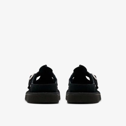 Solsbury Mule Black Suede | Clarks Discount