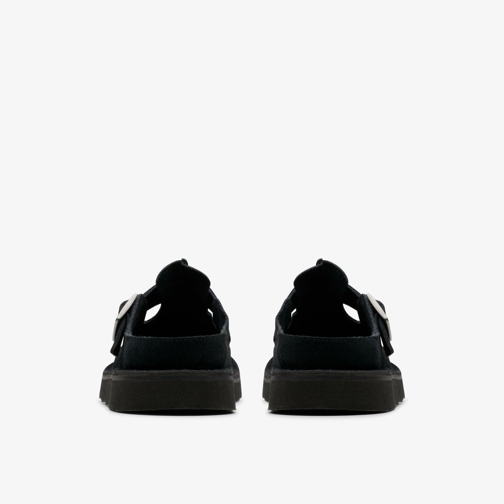 Solsbury Mule Black Suede | Clarks Discount