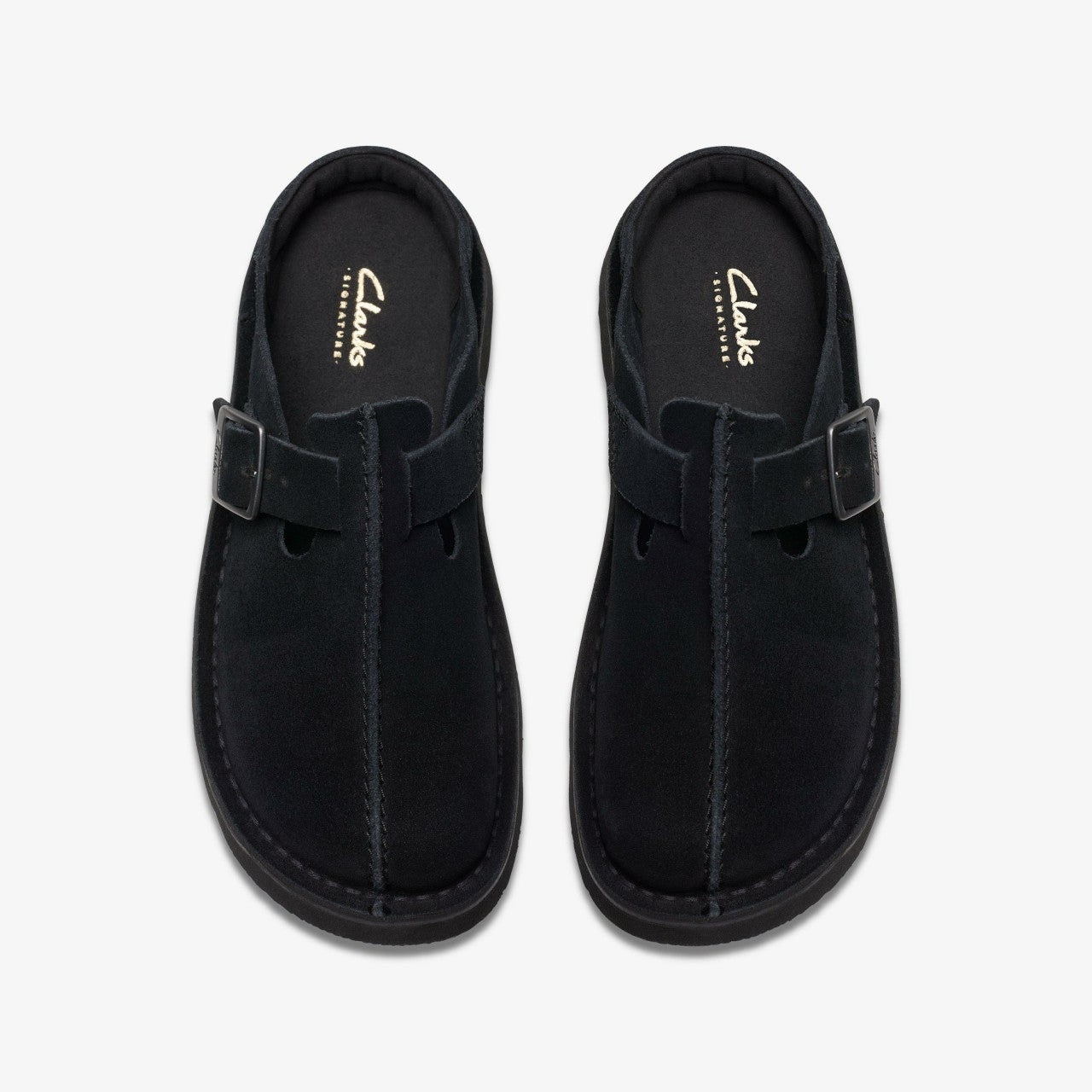 Solsbury Mule Black Suede | Clarks Discount