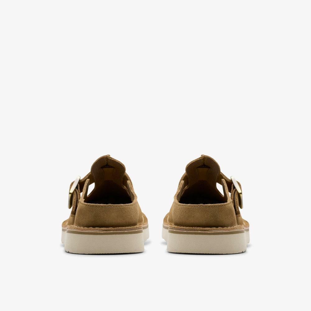 Solsbury Mule Dark Sand Suede | Clarks For Sale