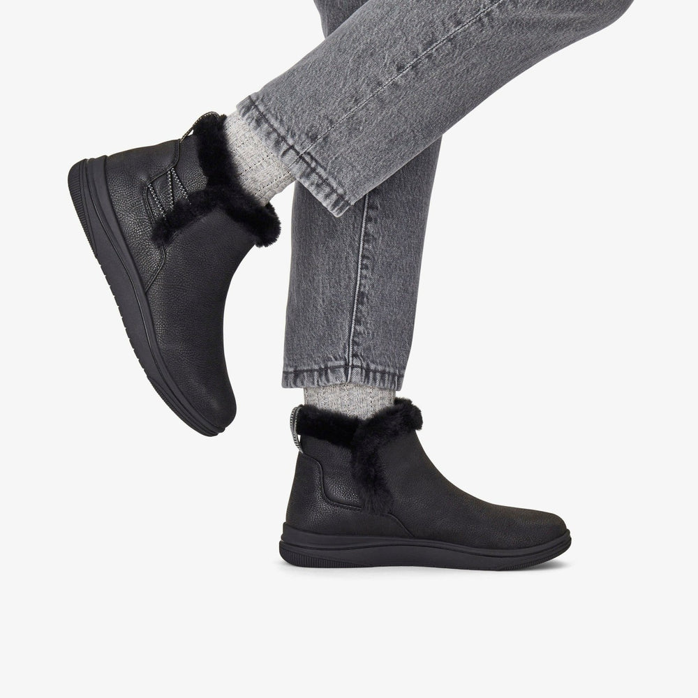 Brinkley Fur Black Combination | Clarks Discount