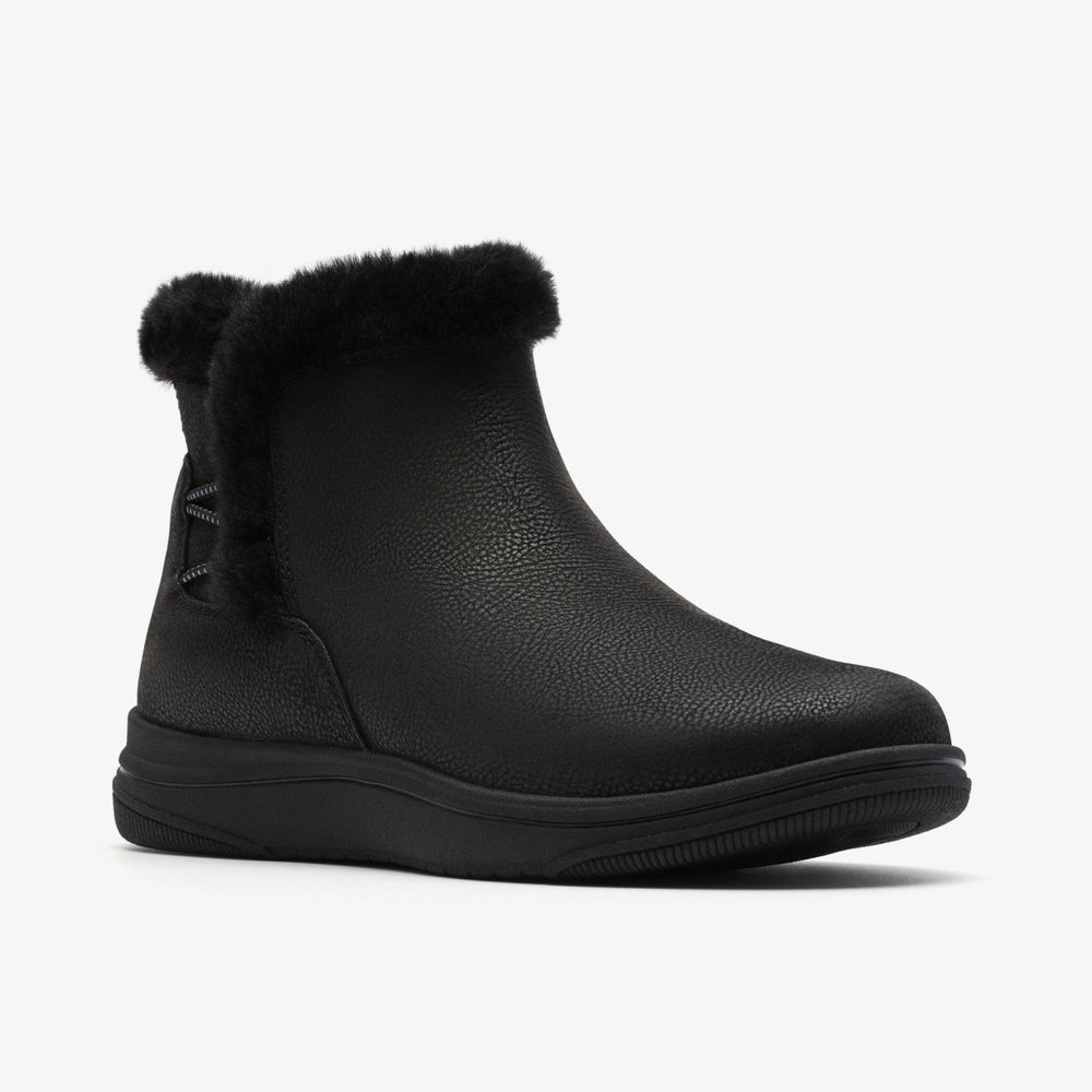 Brinkley Fur Black Combination | Clarks Discount