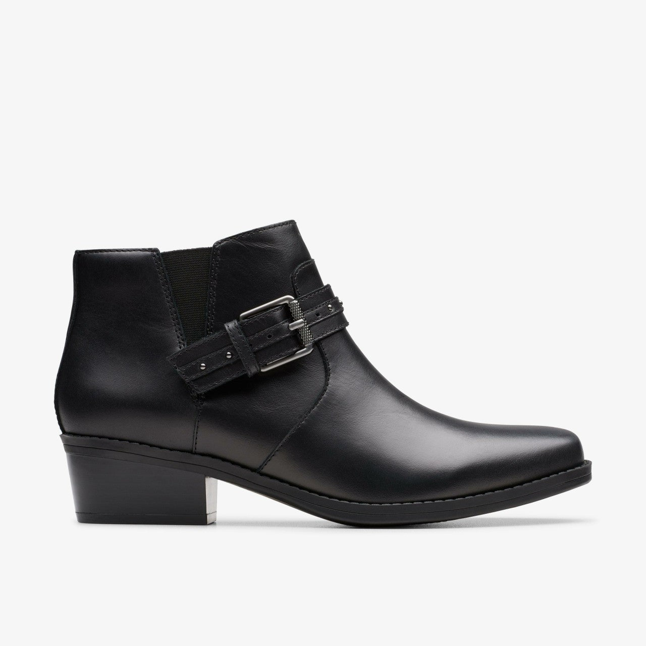 Danyelle Wish Black Leather | Clarks
