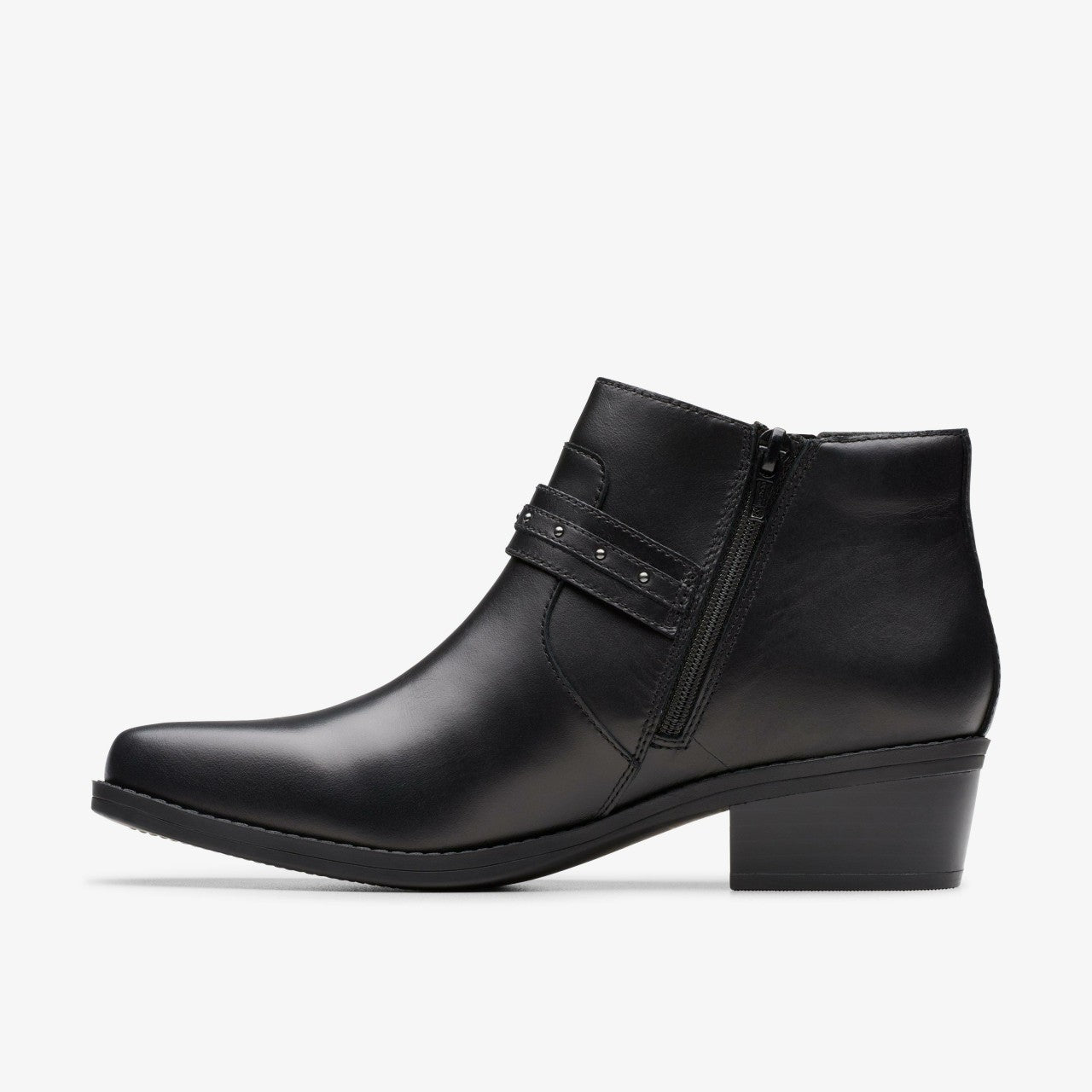 Danyelle Wish Black Leather | Clarks