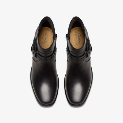 Danyelle Wish Black Leather | Clarks