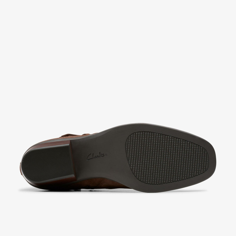 Danyelle Wish Brown Suede | Clarks Discount