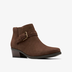 Danyelle Wish Brown Suede | Clarks Discount