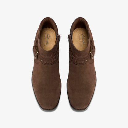 Danyelle Wish Brown Suede | Clarks Discount