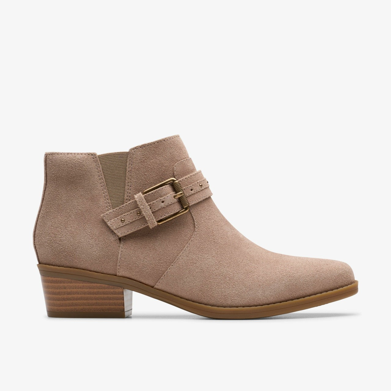 Danyelle Wish Light Taupe Suede | Clarks