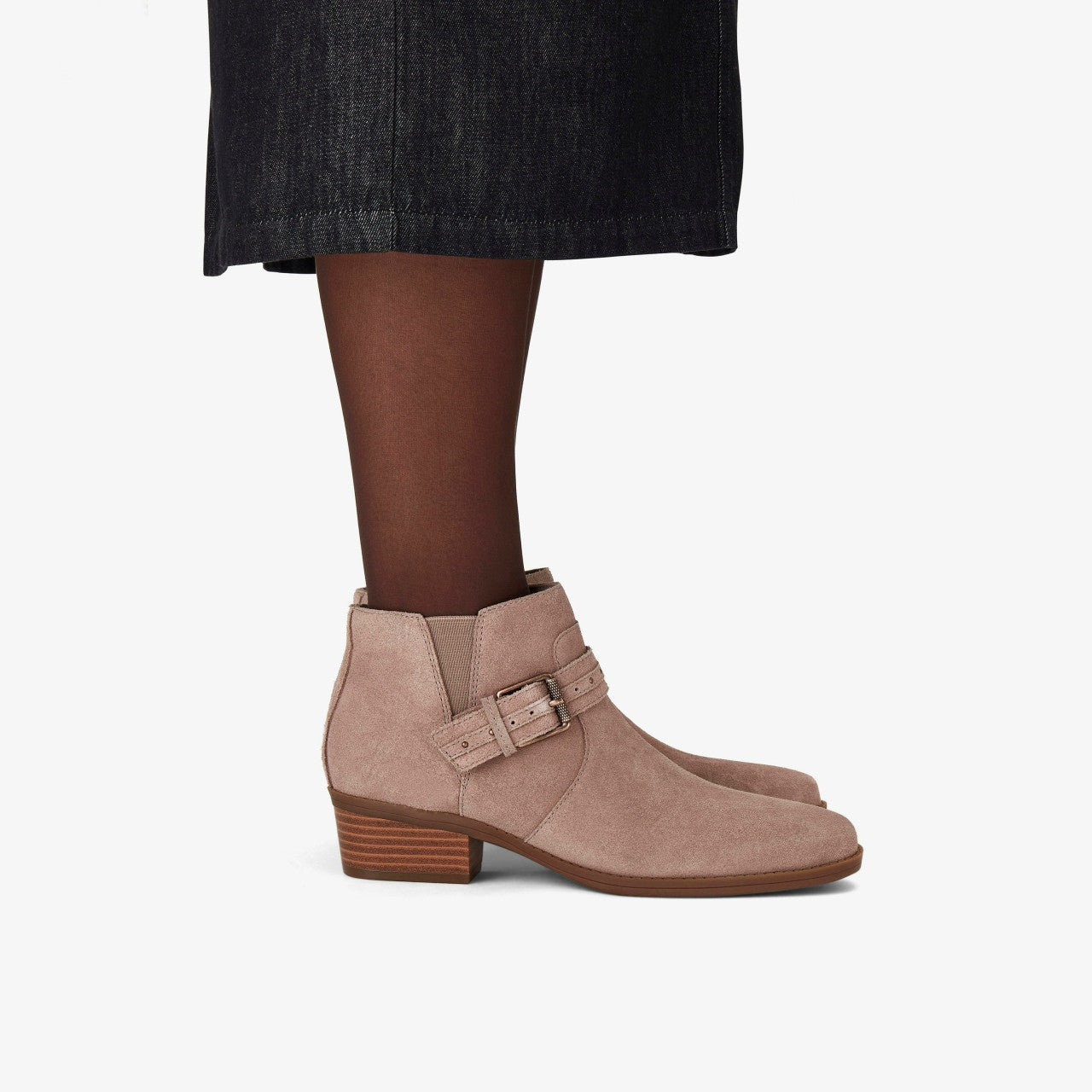 Danyelle Wish Light Taupe Suede | Clarks