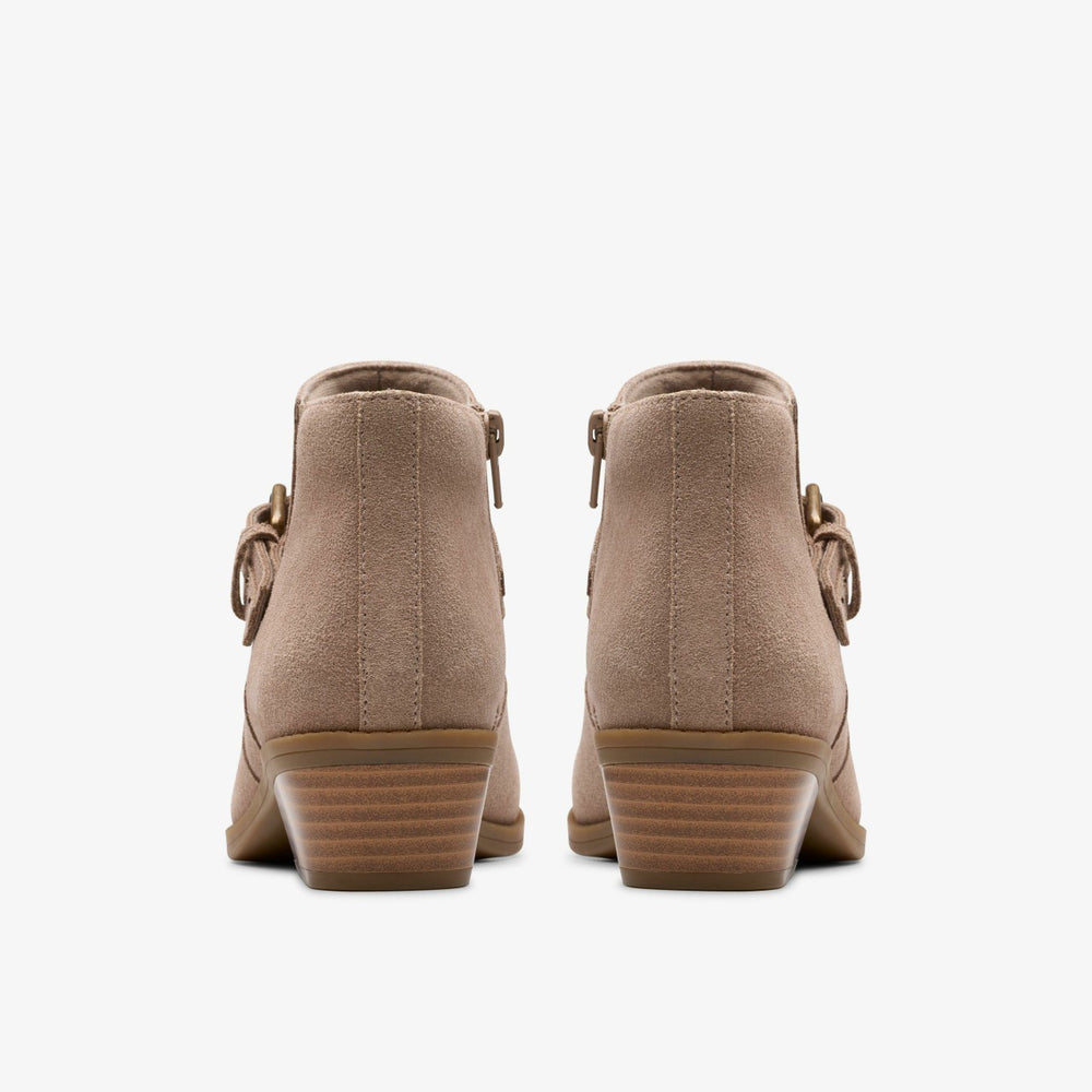 Danyelle Wish Light Taupe Suede | Clarks