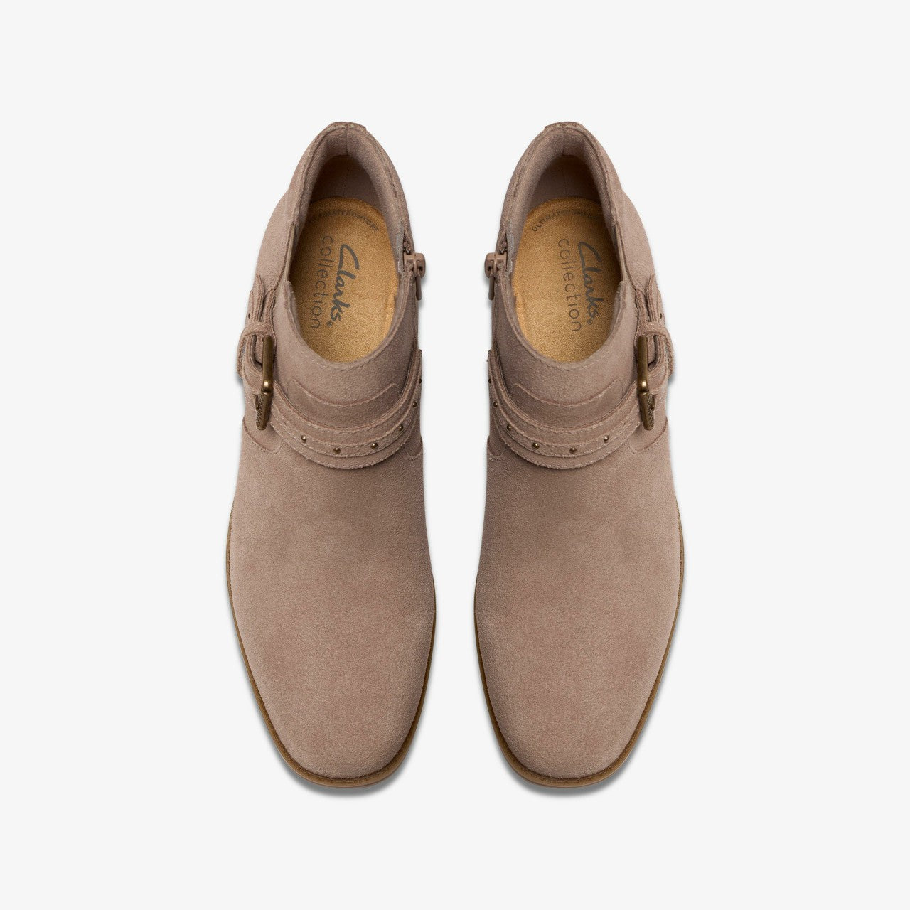 Danyelle Wish Light Taupe Suede | Clarks