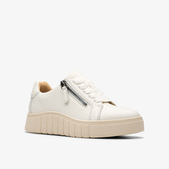 Mykah Joy Off White Leather | Clarks US
