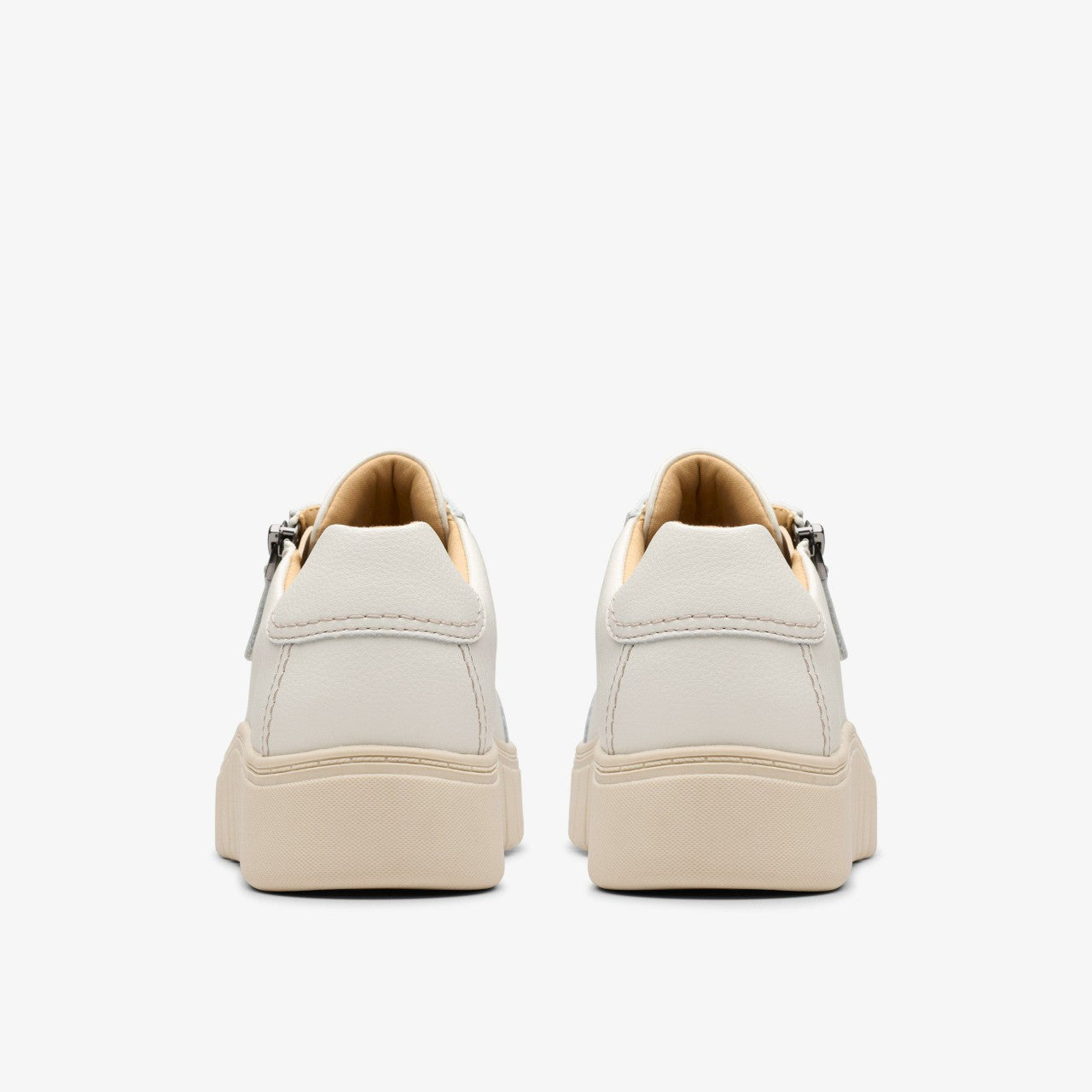 Mykah Joy Off White Leather | Clarks US