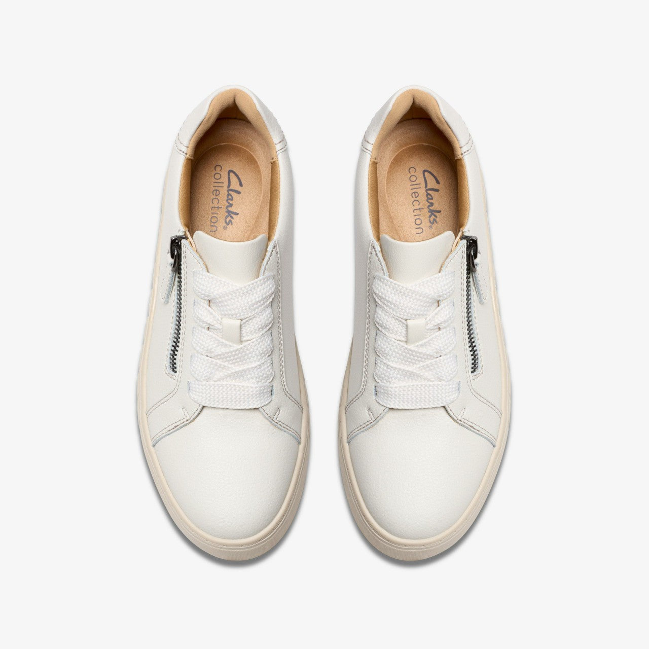 Mykah Joy Off White Leather | Clarks US