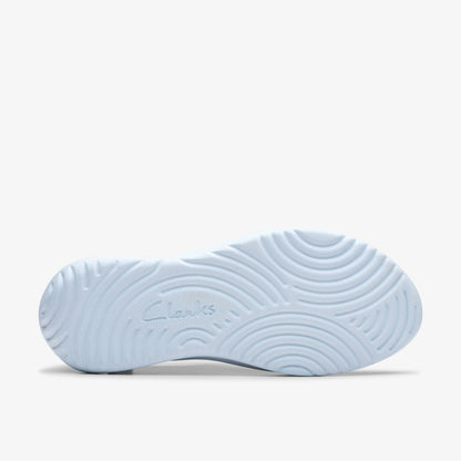 Solevana Lace Light Blue Combination | Clarks