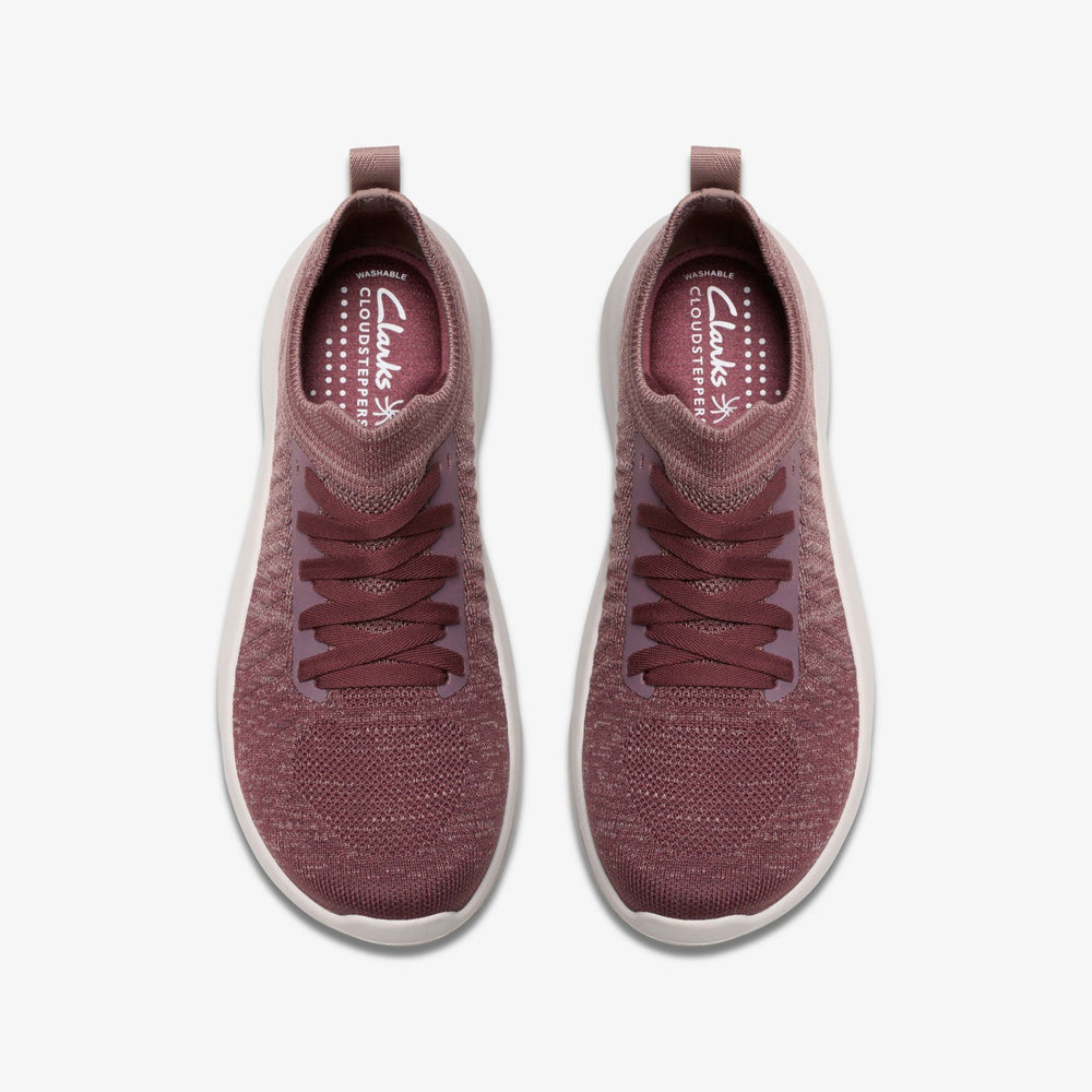 Solevana Lace Merlot Combination | Clarks US