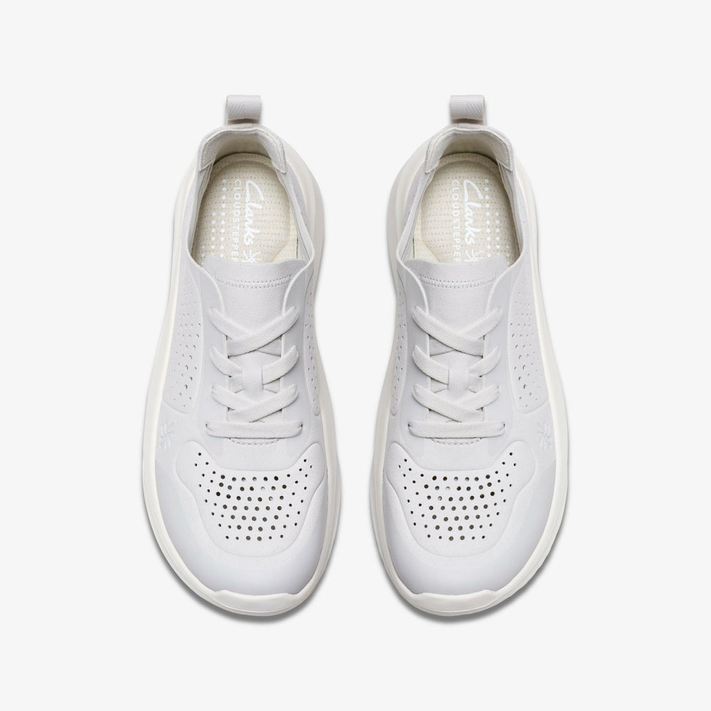 Solevana Tie Off White | Clarks Onsale
