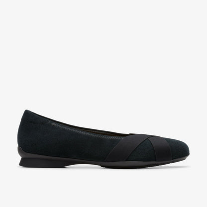 Jazmynn Gem Black Suede | Clarks US
