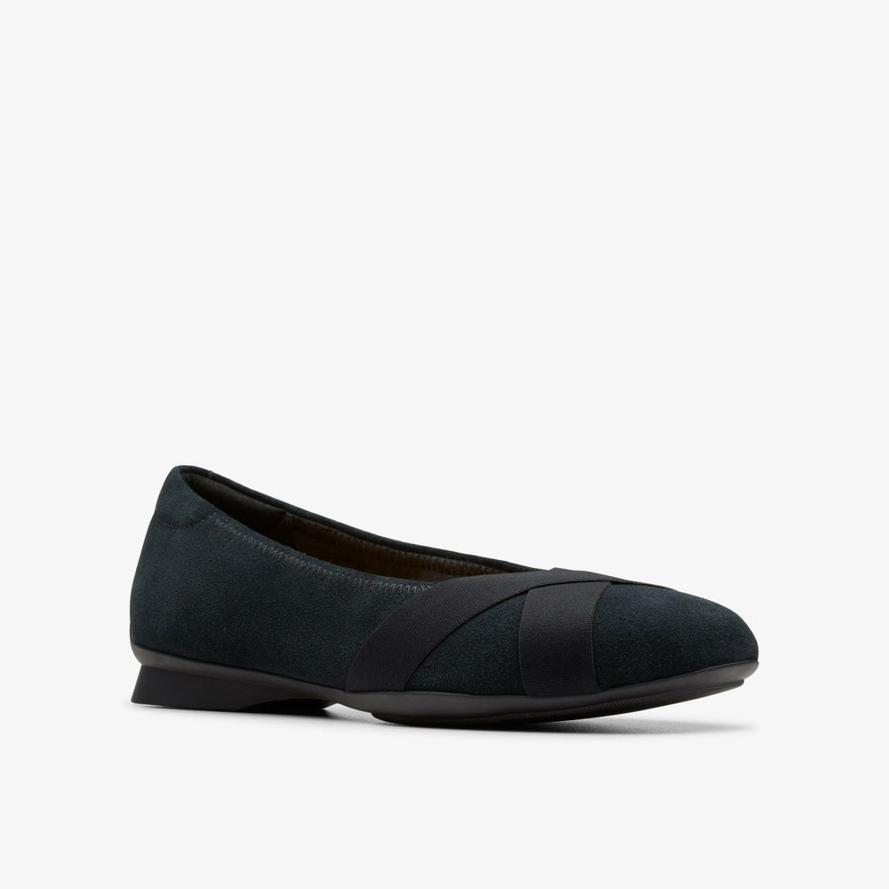 Jazmynn Gem Black Suede | Clarks US