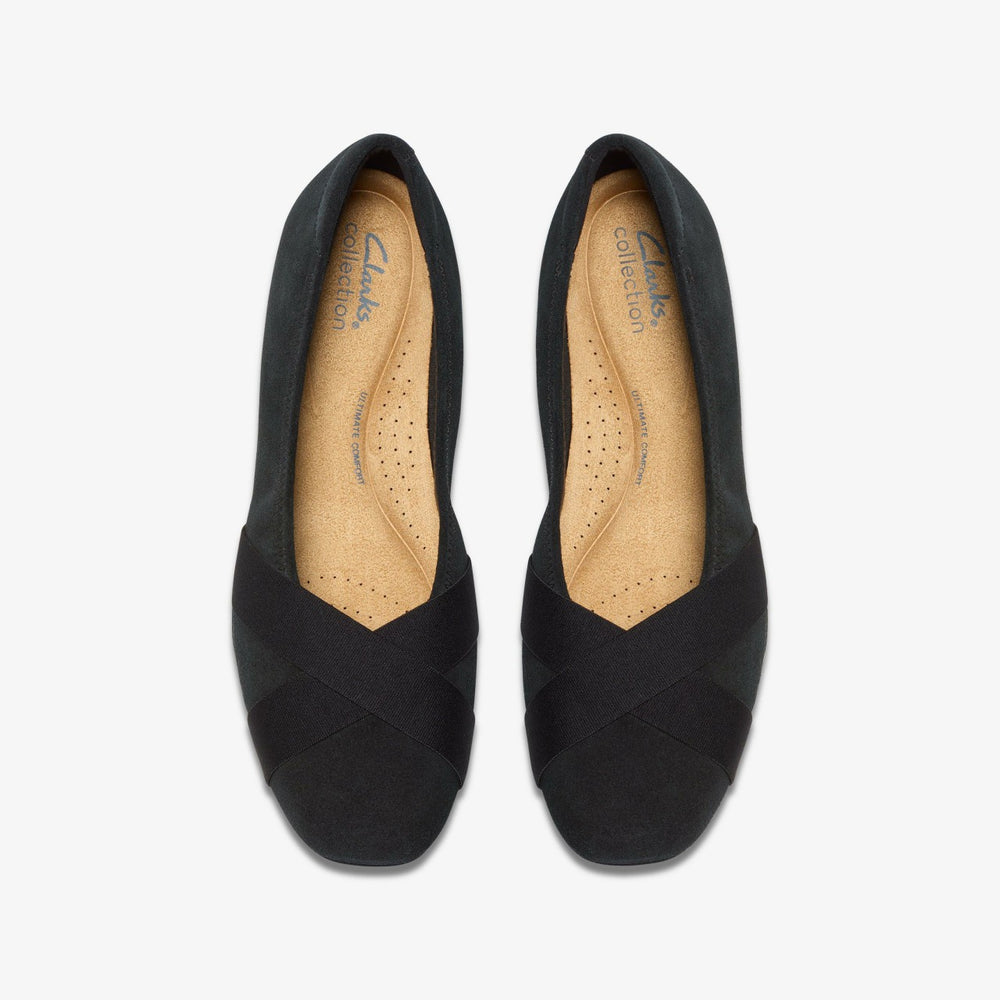 Jazmynn Gem Black Suede | Clarks US