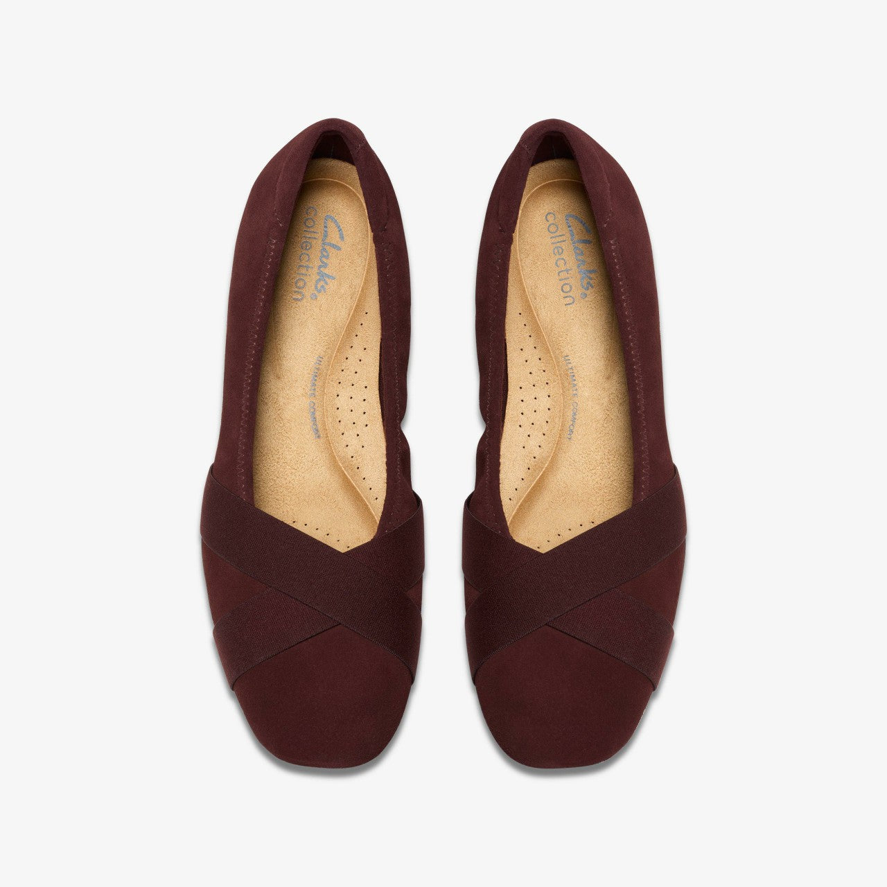 Jazmynn Gem Merlot Suede | Clarks