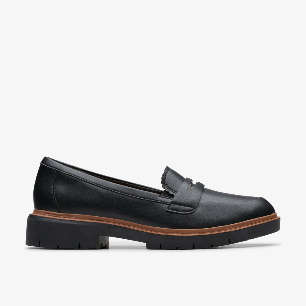 Westlynn Glow Black Leather | Clarks Discount