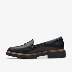 Westlynn Glow Black Leather | Clarks Discount