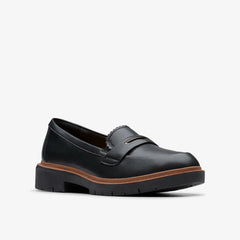 Westlynn Glow Black Leather | Clarks Discount