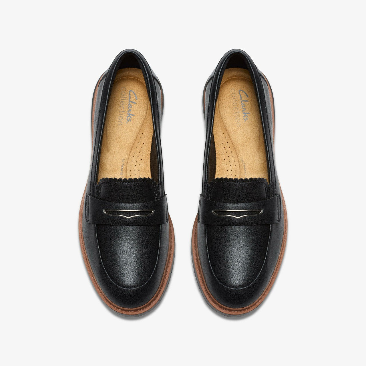 Westlynn Glow Black Leather | Clarks Discount